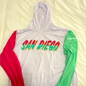 San Diego Padres Long Sleeve Hoodie Shirt 2024